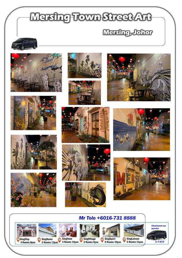 Singtown Guesthouse Mersing Exterior foto